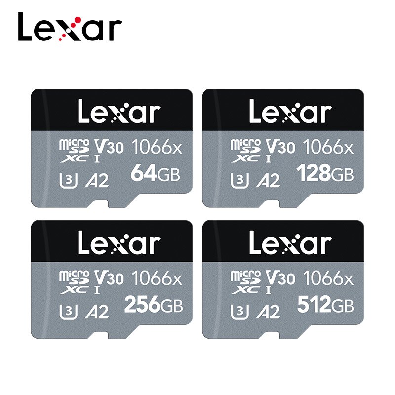 Lexar  ũ SD ī, 1066x UHS-I ޸ ī, 512GB, 256GB, 128GB, 64GB, ũ SDXC Ŭ 10, ִ 160 MB/s TF ī